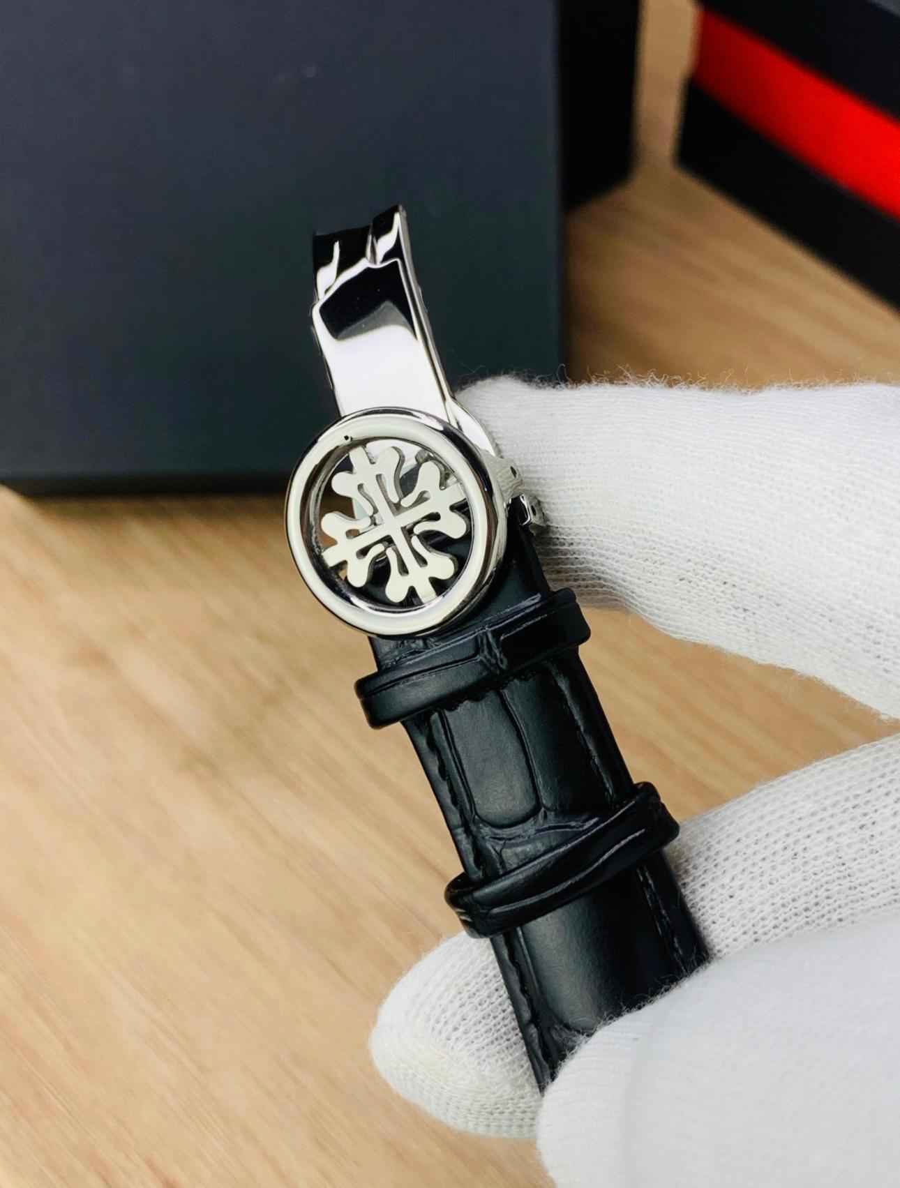 Patek Philippe – Black Silver Leather Edition