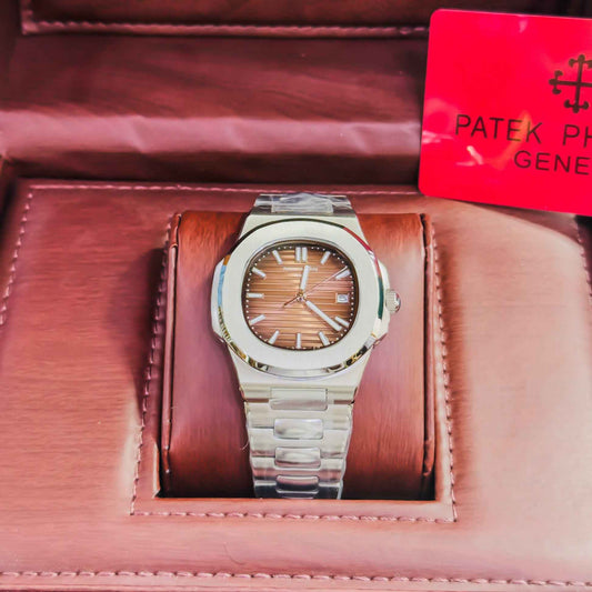 Patek Philippe Nautilus Silver - Brown Dial | Master Edition