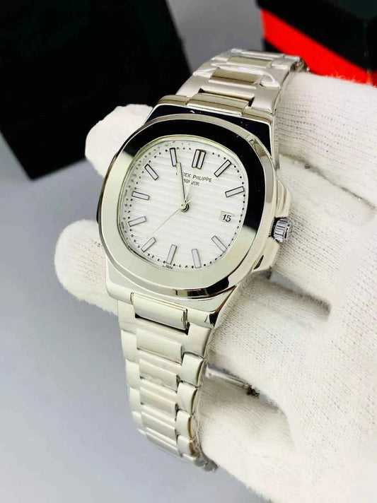 Patek Philippe Nautilus Silver