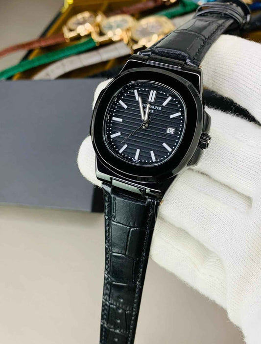 Patek Philippe – Black Leather Edition
