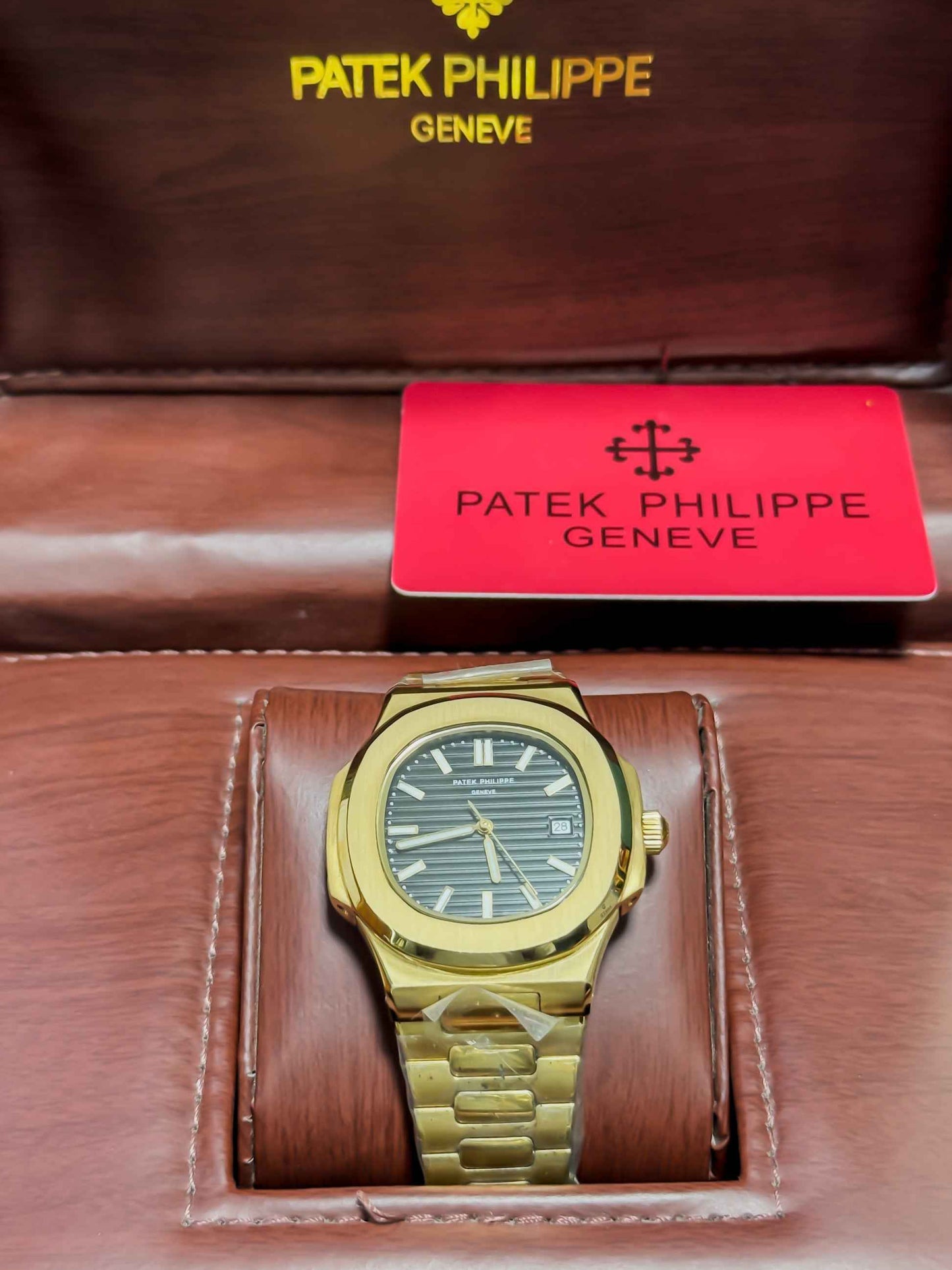 Patek Philippe Nautilus Golden - Black Dial - Master Edition