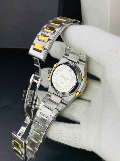 Patek Philippe Nautilus- Two Tone - Black Dial