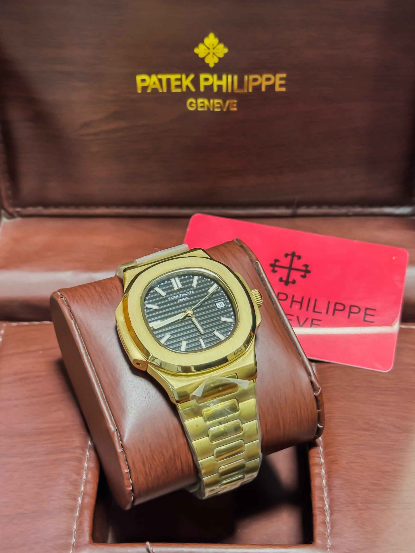 Patek Philippe Nautilus Golden - Black Dial - Master Edition