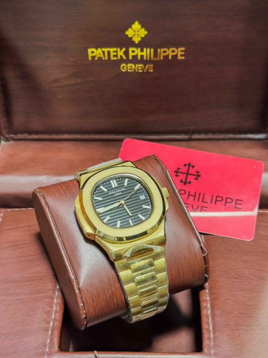 Patek Philippe Nautilus Golden - Black Dial - Master Edition