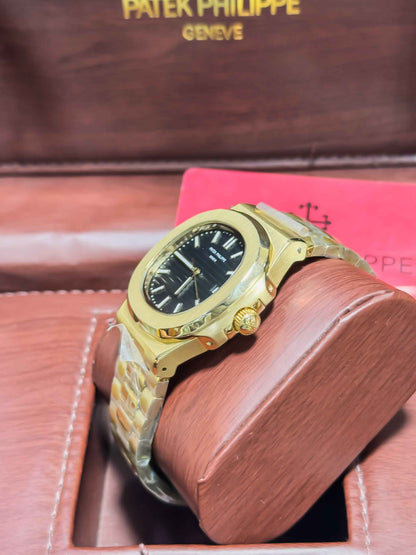 Patek Philippe Nautilus Golden - Black Dial - Master Edition