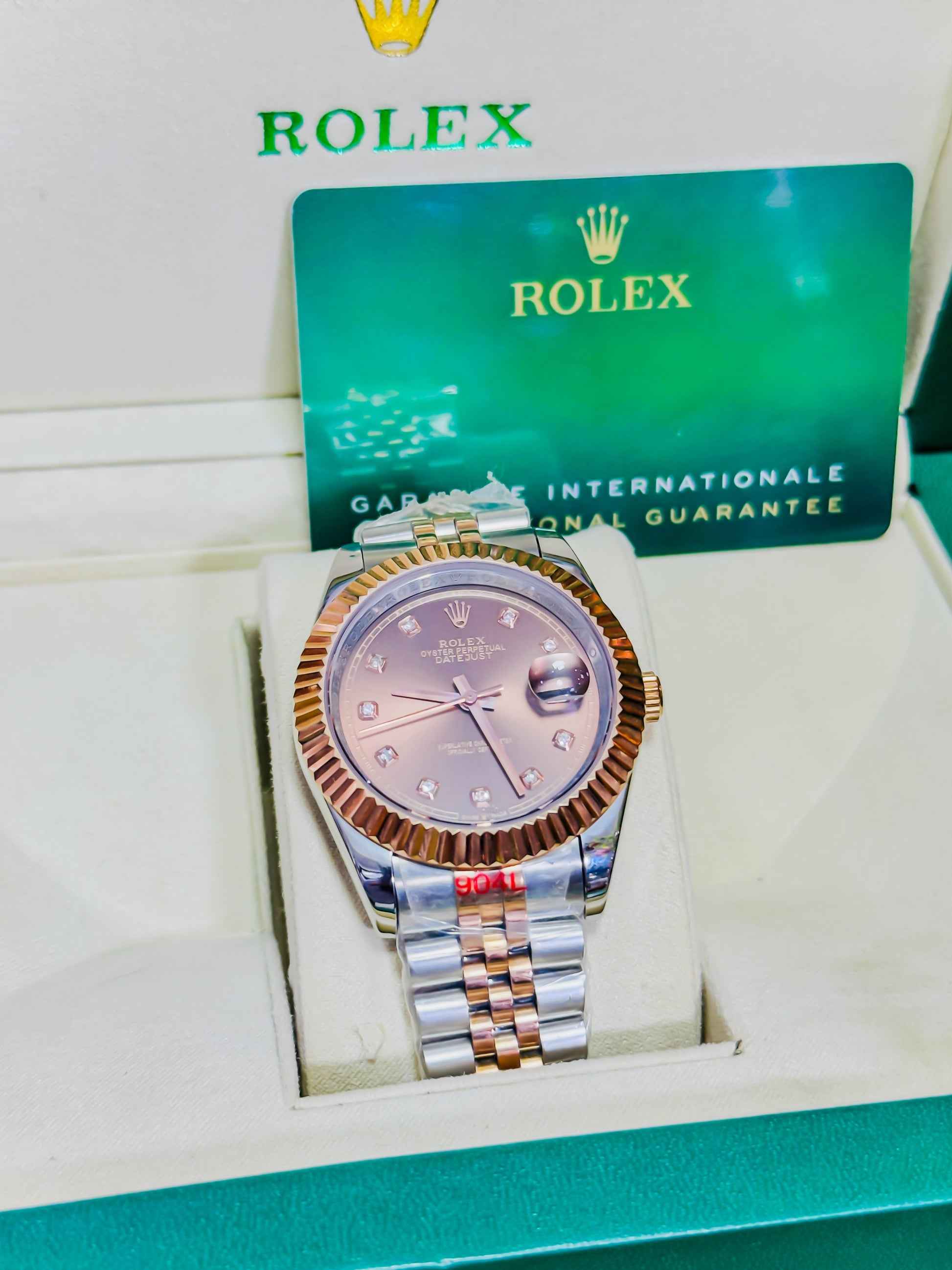 Rolex Date - Just Two-Tone Automatic – Diamond Dial Edition