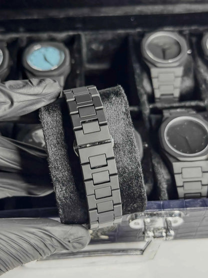 Arabic Aura Watch - Blue & White Dial - with Box