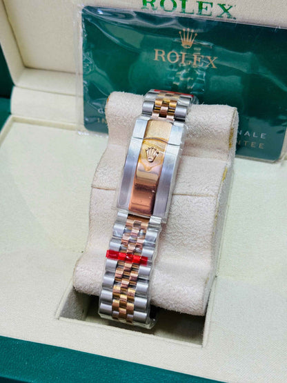 Rolex Date Just | Chocolate Bronze Dial | Two-Tone