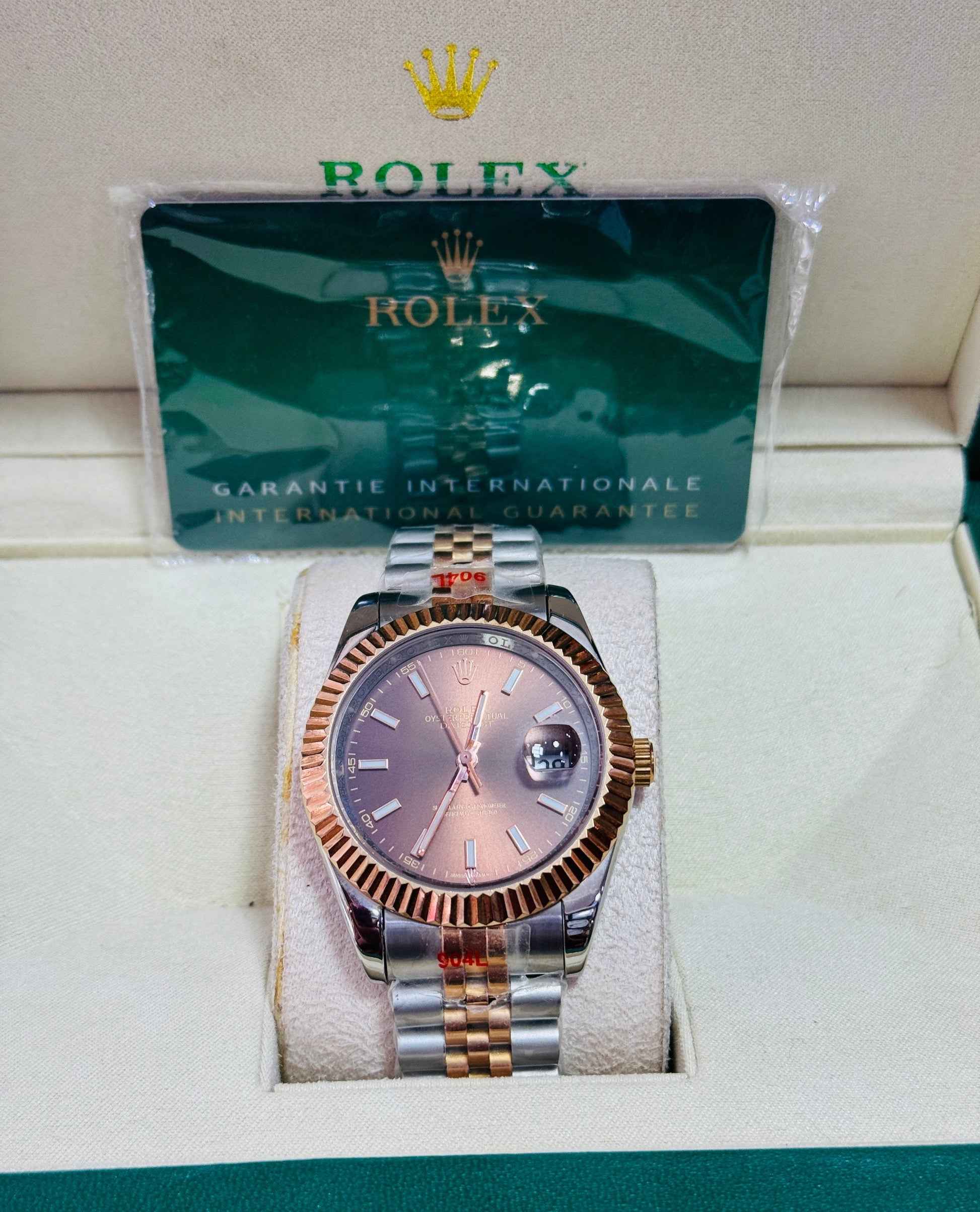Rolex Date Just | Chocolate Bronze Dial | Two-Tone