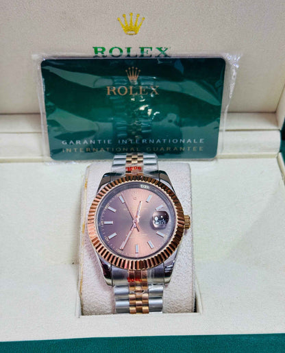 Rolex Date Just | Chocolate Bronze Dial | Two-Tone