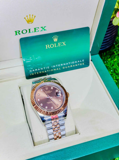 Rolex Date - Just Two-Tone Automatic – Diamond Dial Edition