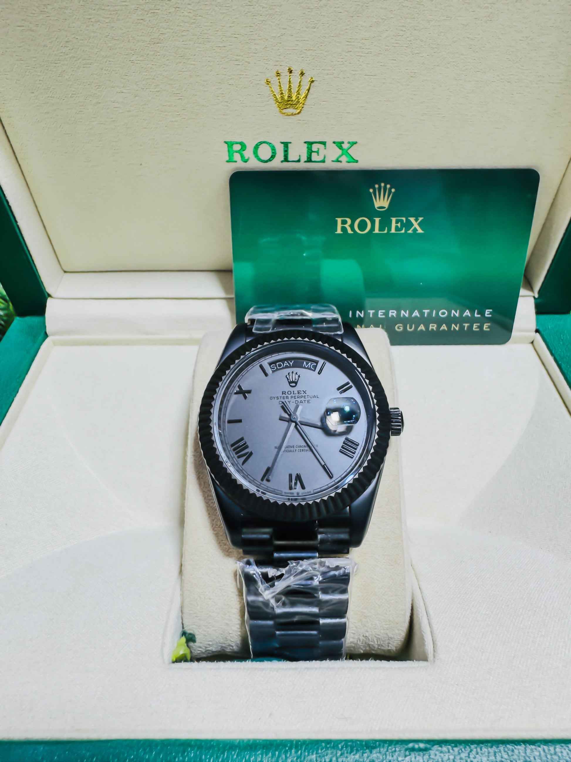 Rolex Black Day-Date | Premium Automatic Edition