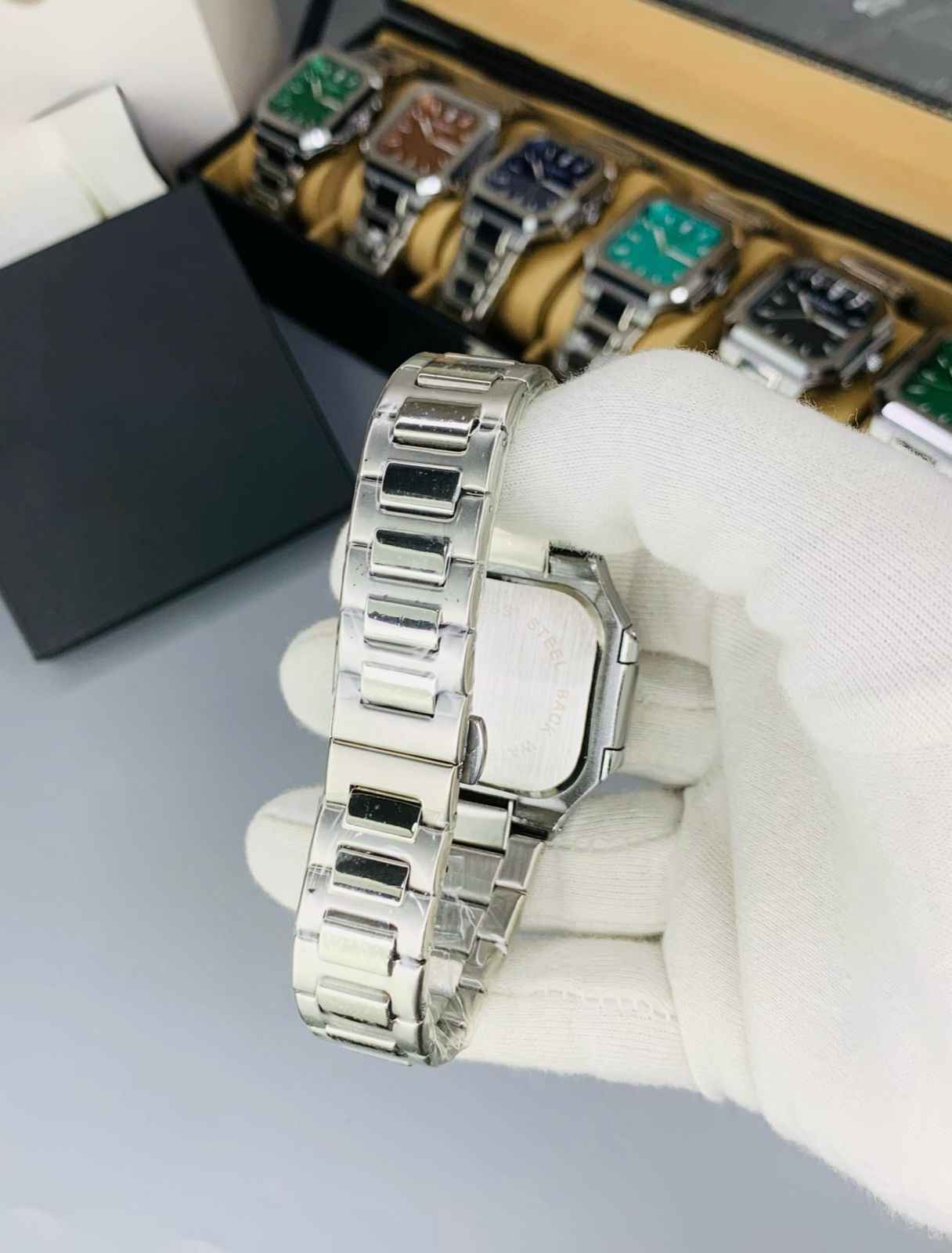 Patek Philippe Silver Cubitus