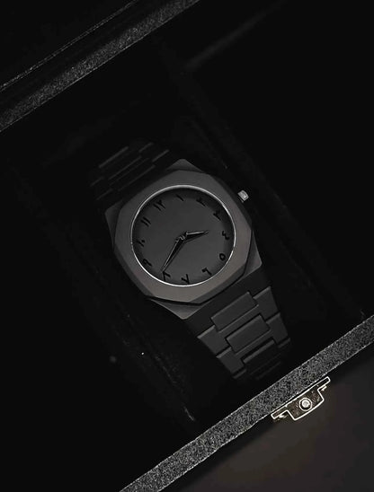 Arabic Aura Watch | Black - with Box