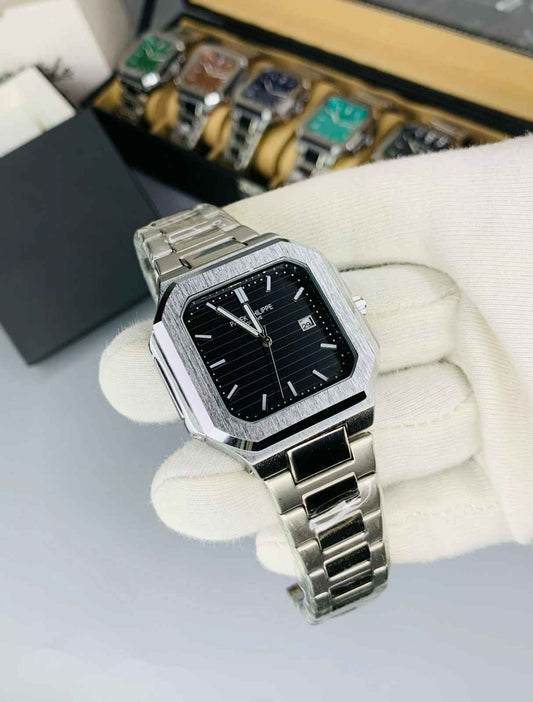 Patek Philippe Silver Cubitus