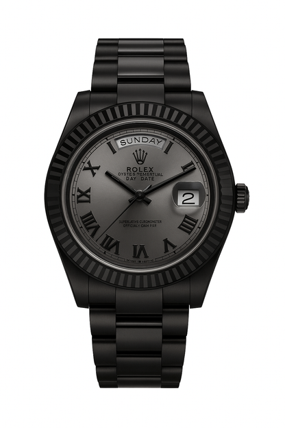 Rolex Black Day-Date | Premium Automatic Edition - Aura Times