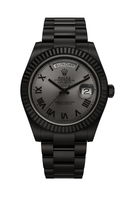 Rolex Black Day-Date | Premium Automatic Edition - Aura Times