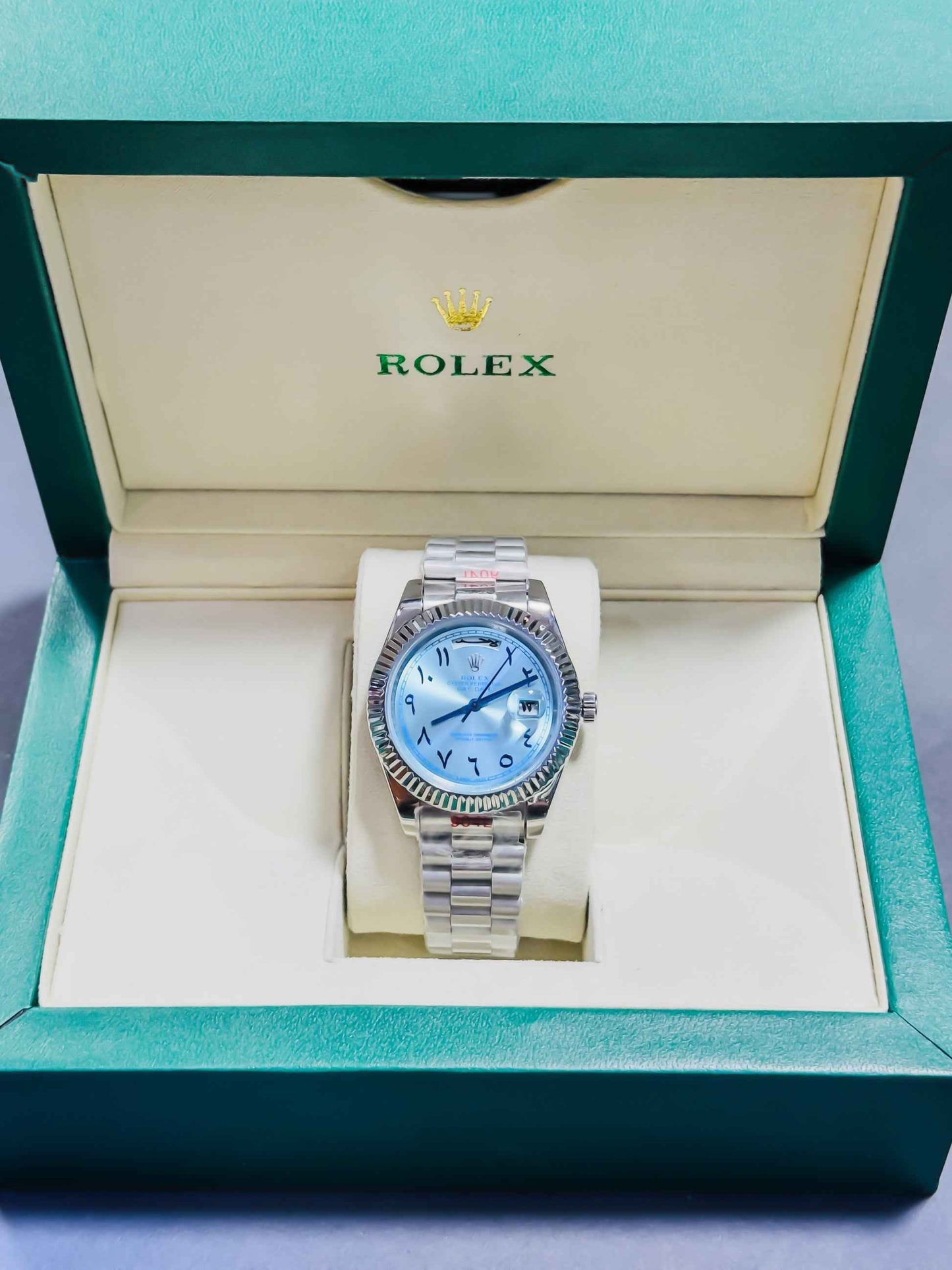 Rolex Day-Date Tiffany Arabic Dial- Master Edition