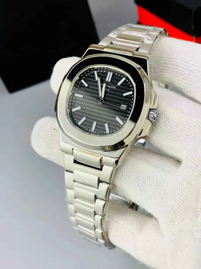 Patek Philippe Nautilus Silver