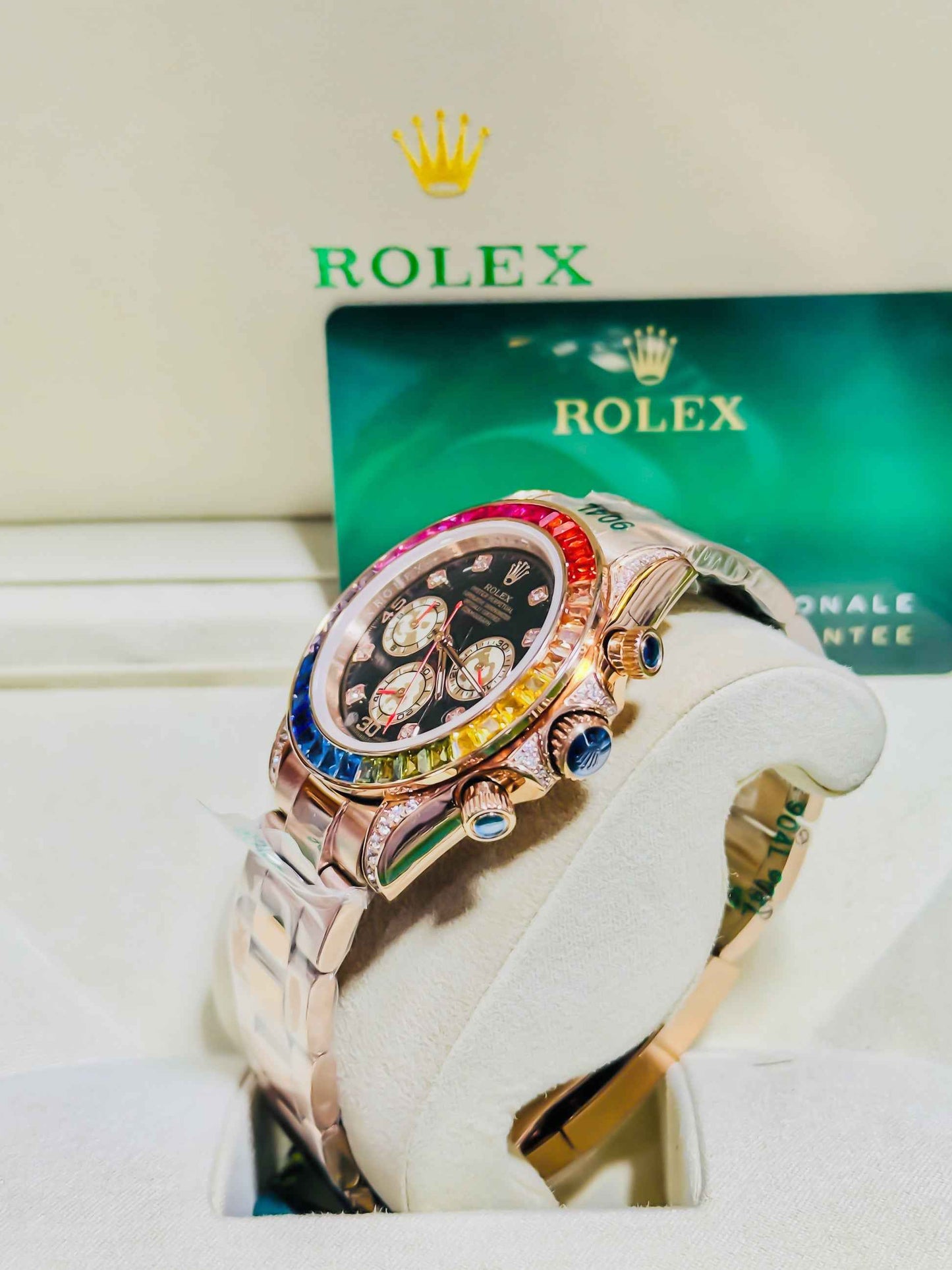 Rolex Rainbow Daytona - Chronograph Master Edition