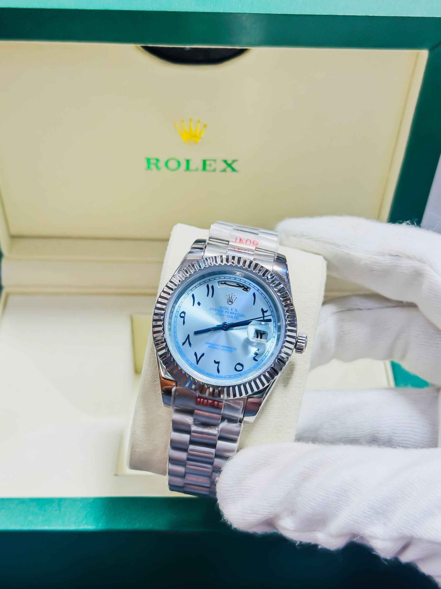 Rolex Day-Date Tiffany Arabic Dial- Master Edition