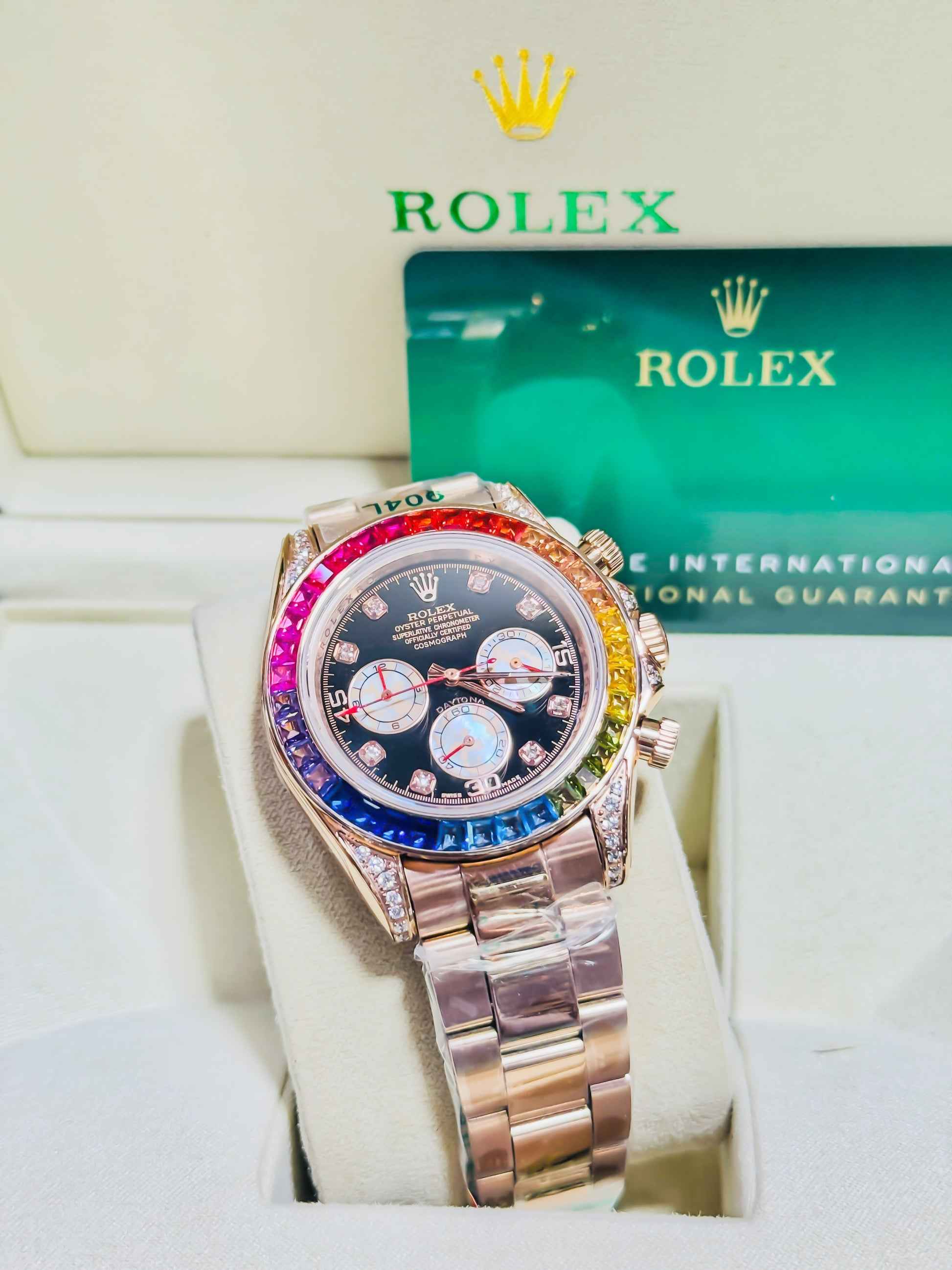 Rolex Rainbow Daytona - Chronograph Master Edition