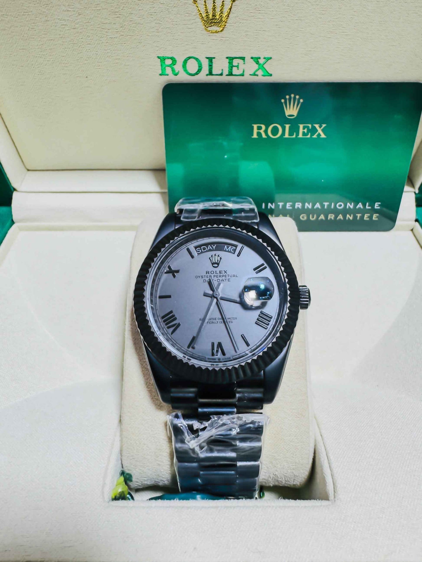 Rolex Black Day-Date | Premium Automatic Edition