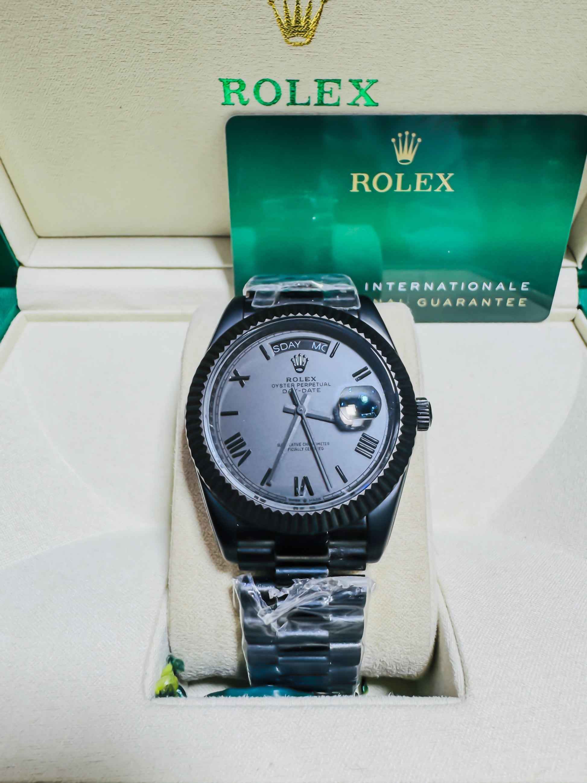 Rolex Black Day-Date | Premium Automatic Edition