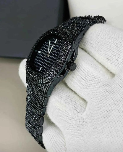 Patek Philippe Iced Out Black