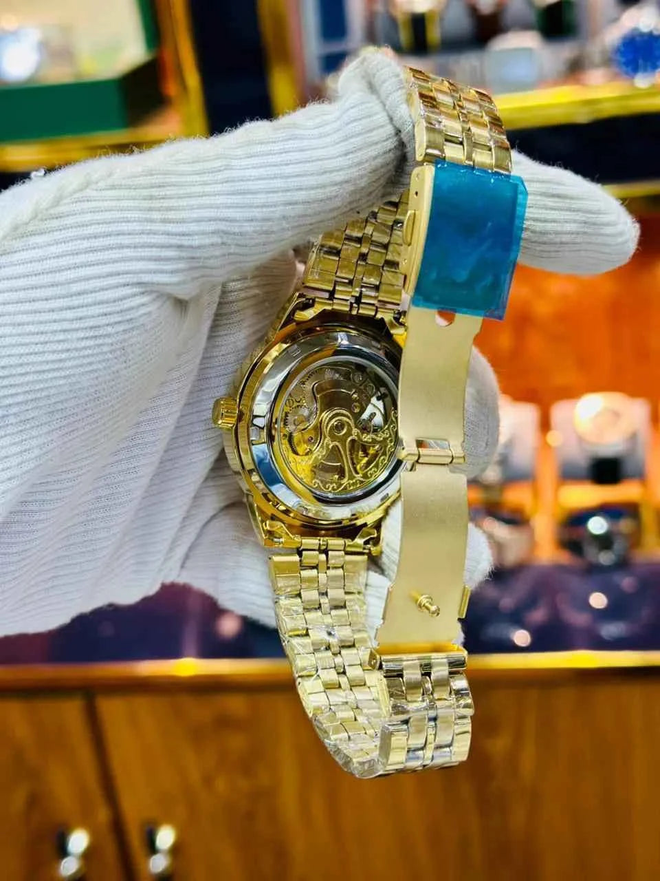 Skeleton Rolex-Automatic Watch