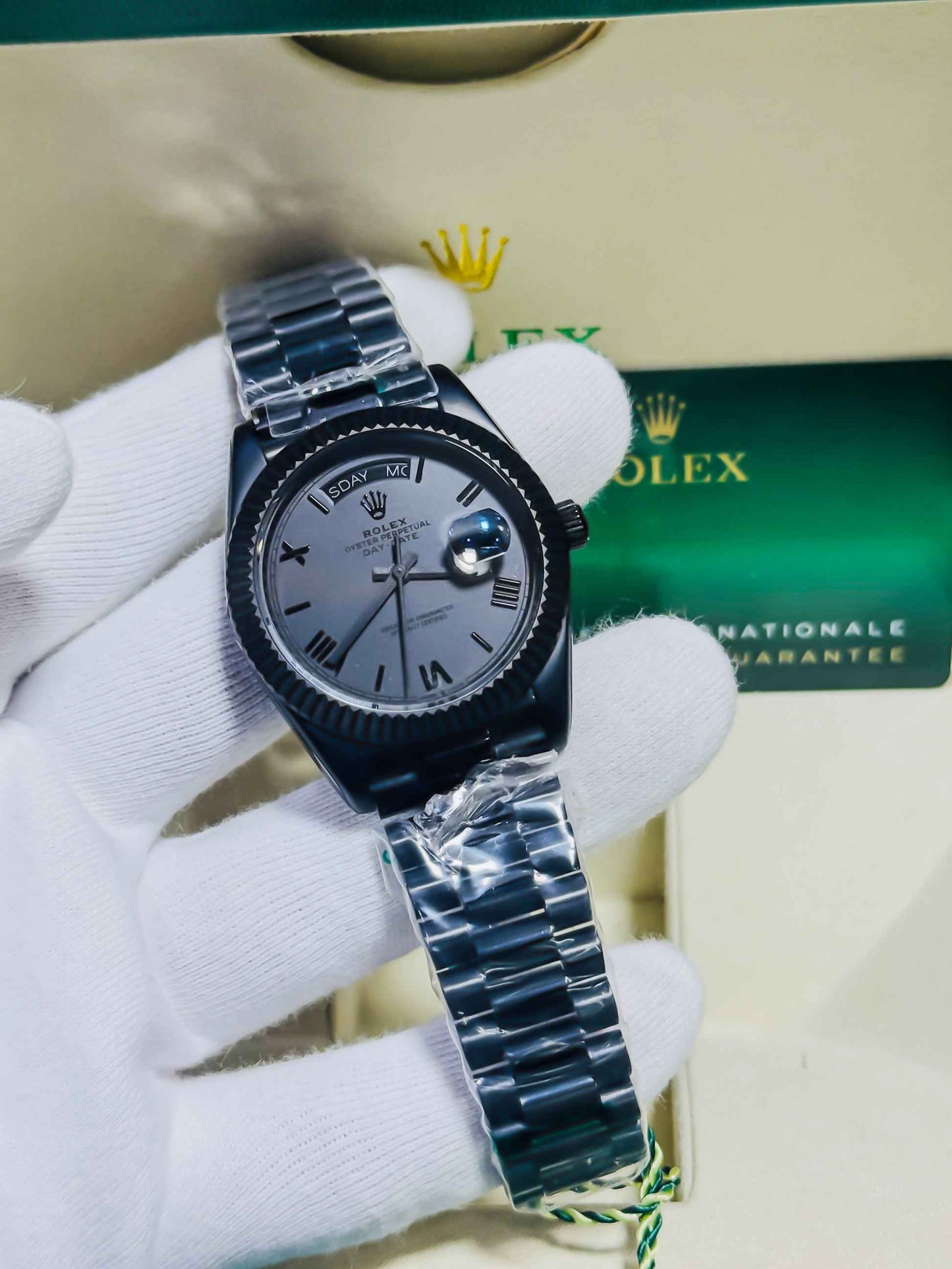 Rolex Black Day-Date | Premium Automatic Edition