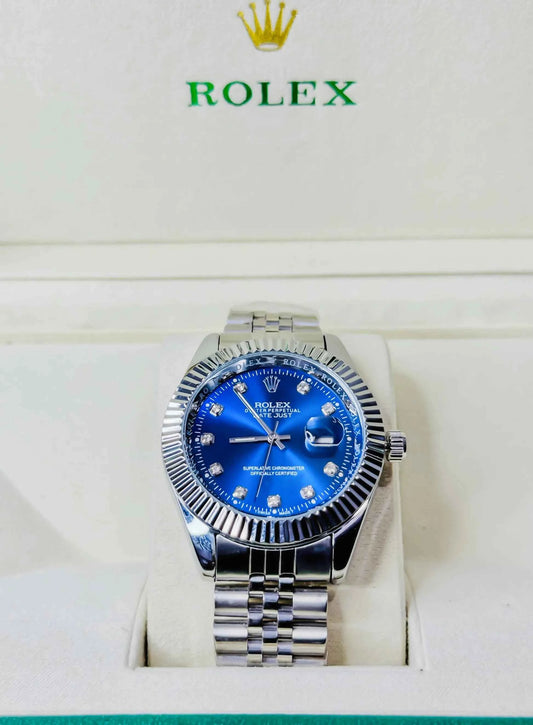 Rolex Royale Date Just - Blue