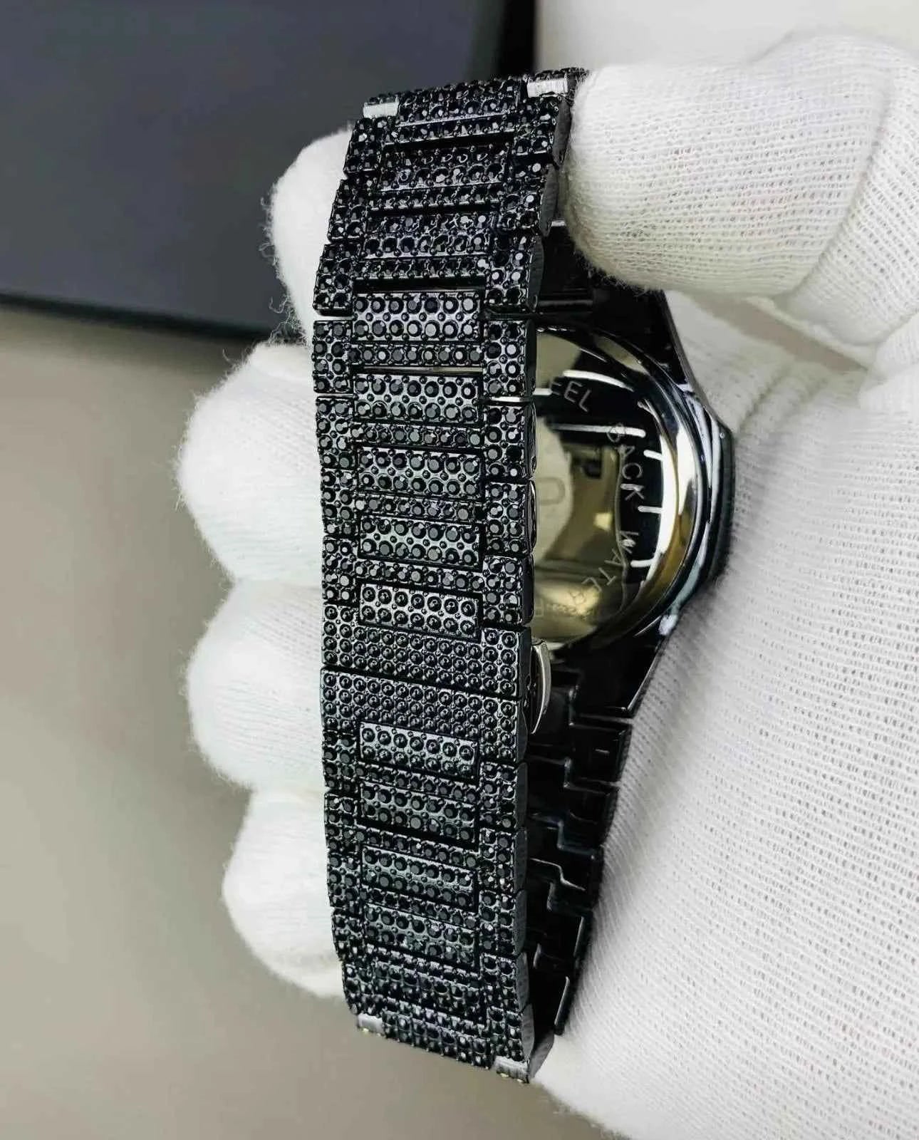 Patek Philippe Iced Out Black