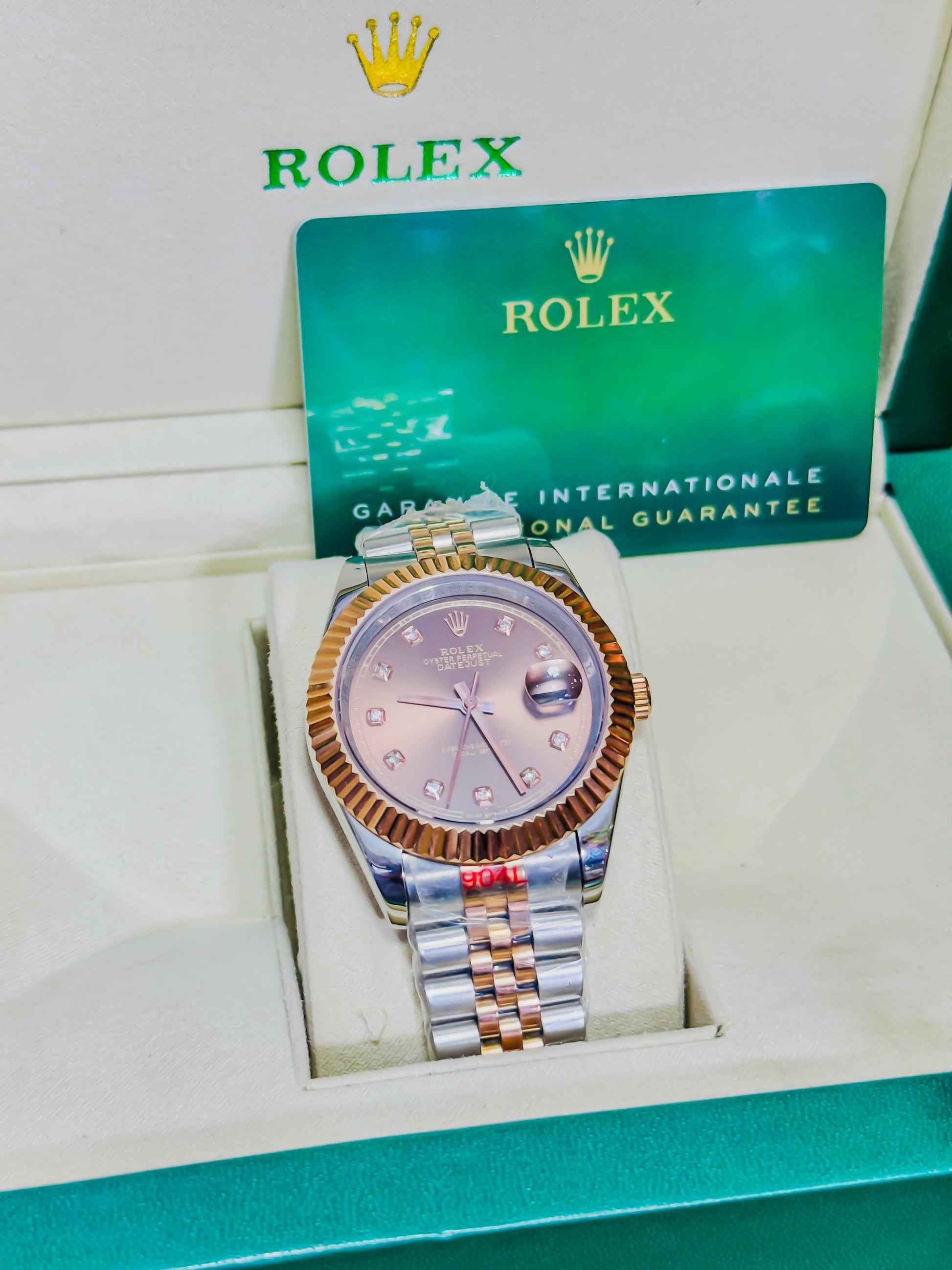 Rolex Date - Just Two-Tone Automatic – Diamond Dial Edition