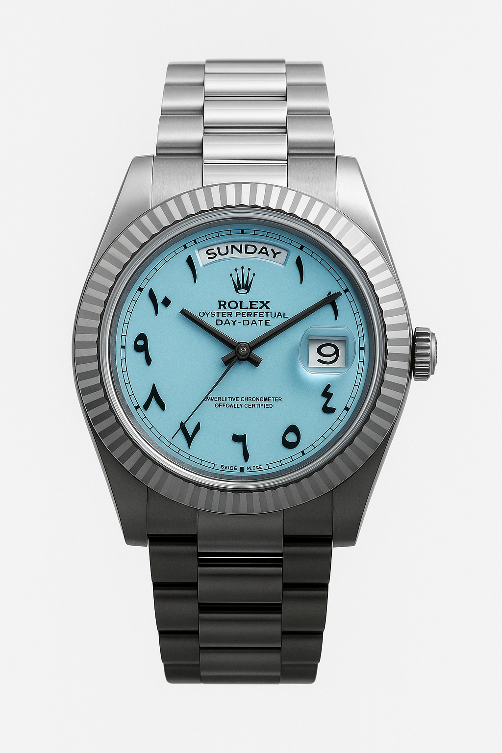 Rolex Day-Date Tiffany Arabic Dial- Master Edition - Aura Times