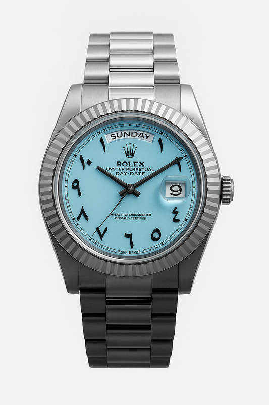 Rolex Day-Date Tiffany Arabic Dial- Master Edition - Aura Times