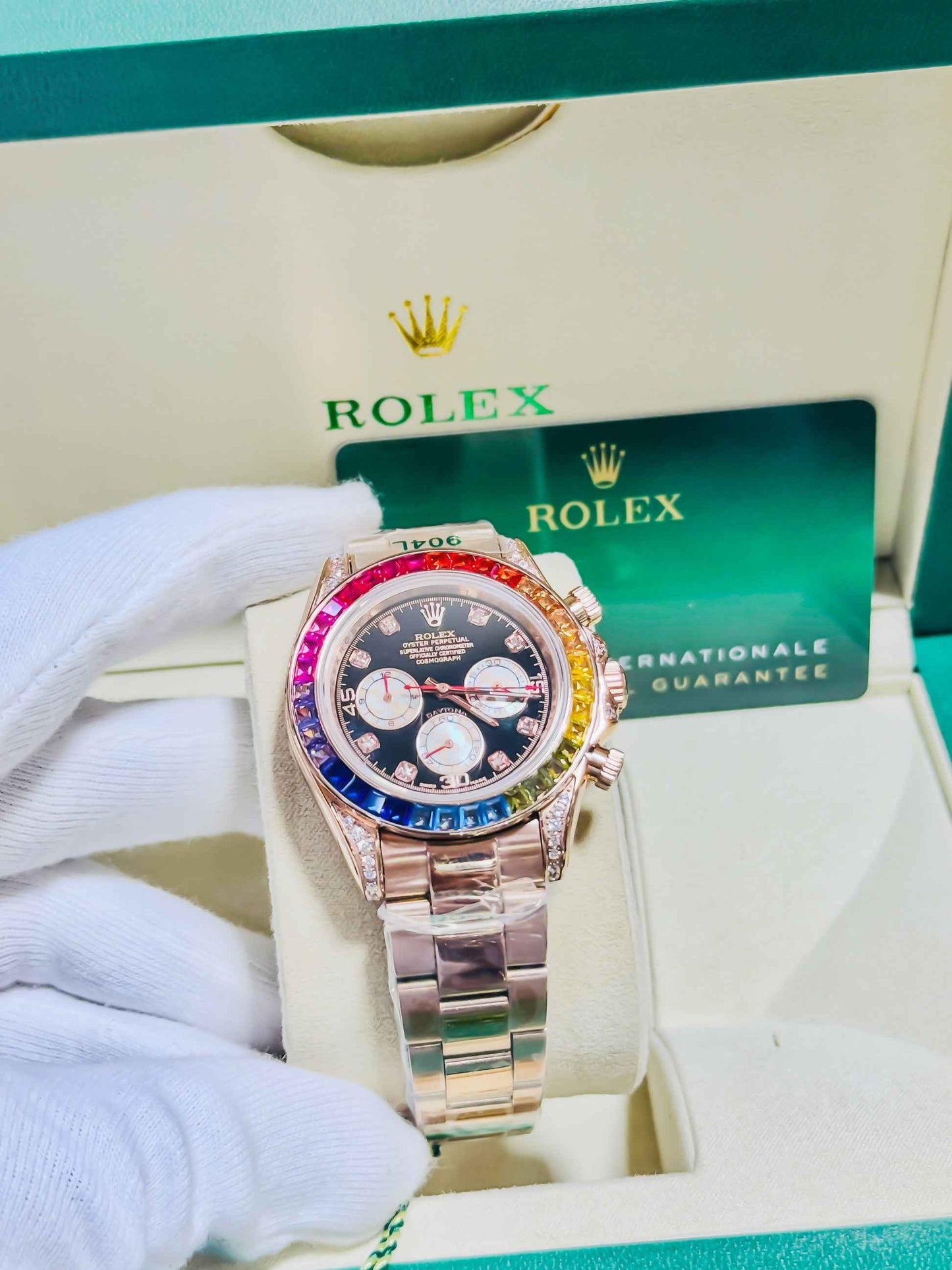 Rolex Rainbow Daytona - Chronograph Master Edition