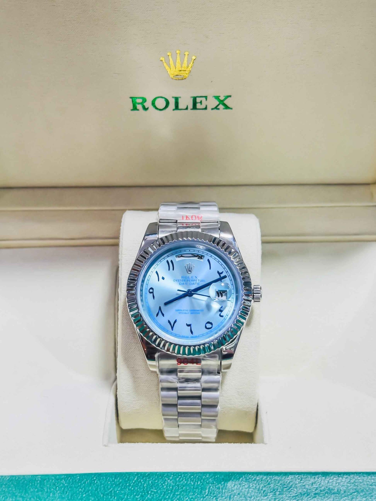 Rolex Day-Date Tiffany Arabic Dial- Master Edition