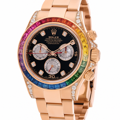 Rolex Rainbow Daytona - Chronograph Master Edition - Aura Times