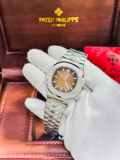 Patek Philippe Nautilus Silver - Brown Dial | Master Edition