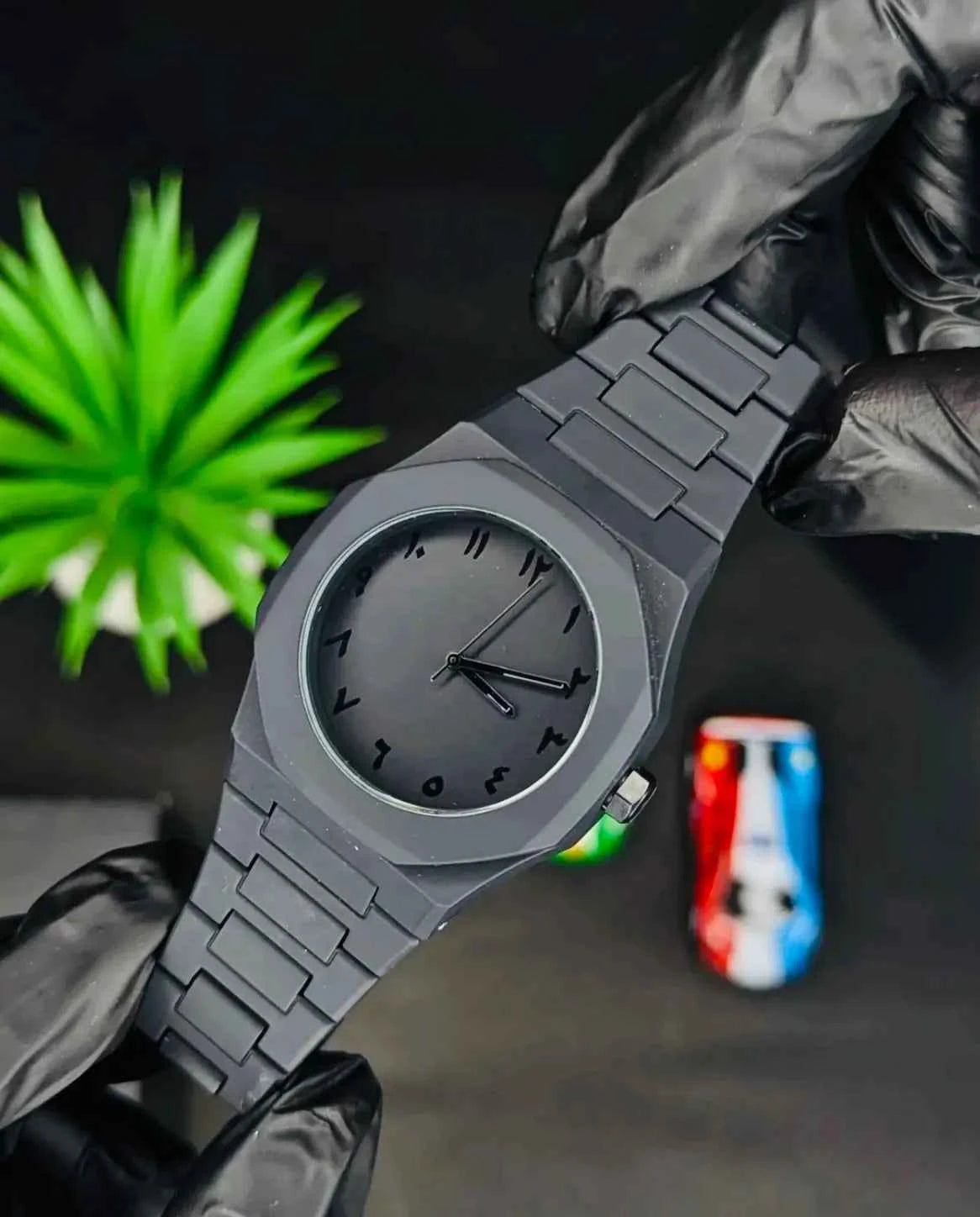 Arabic Aura Watch | Black - with Box