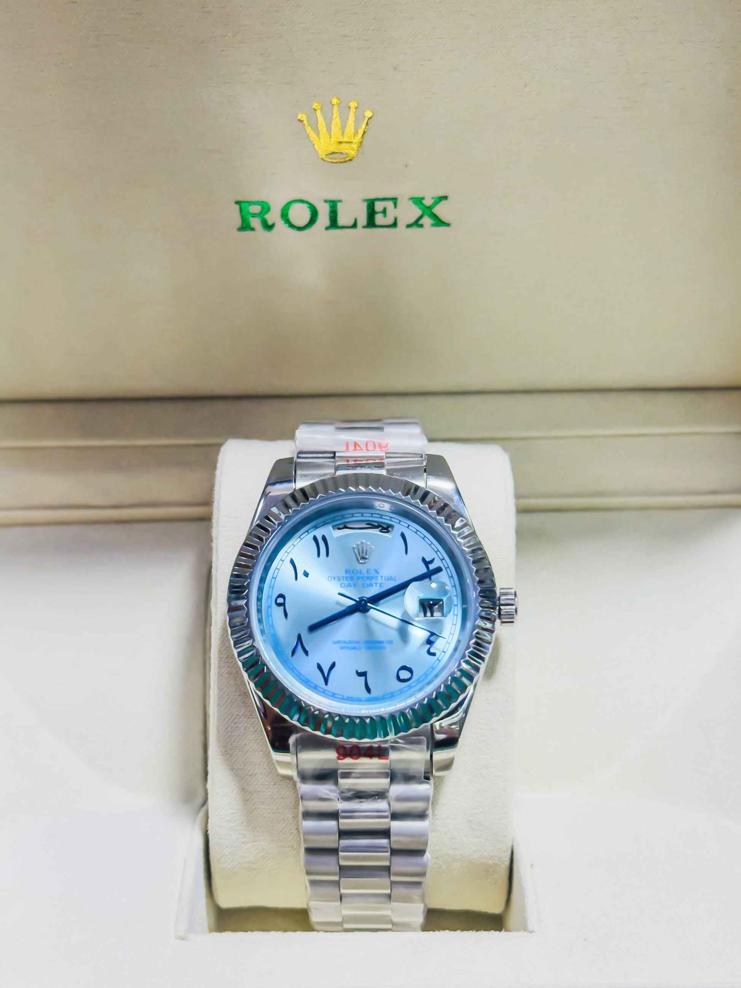 Rolex Day-Date Tiffany Arabic Dial- Master Edition