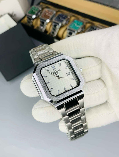Patek Philippe Silver Cubitus