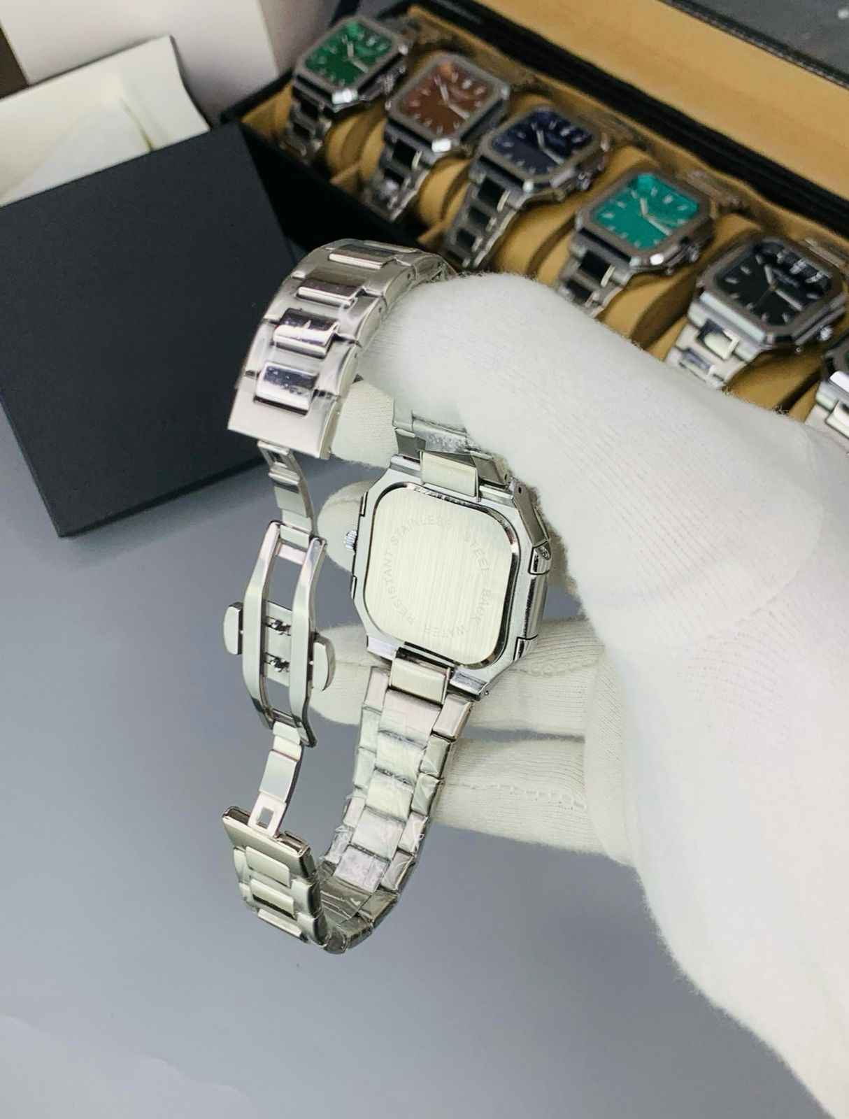 Patek Philippe Silver Cubitus