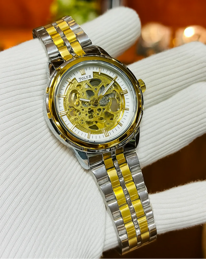 Skeleton Rolex-Automatic Watch - Aura Times