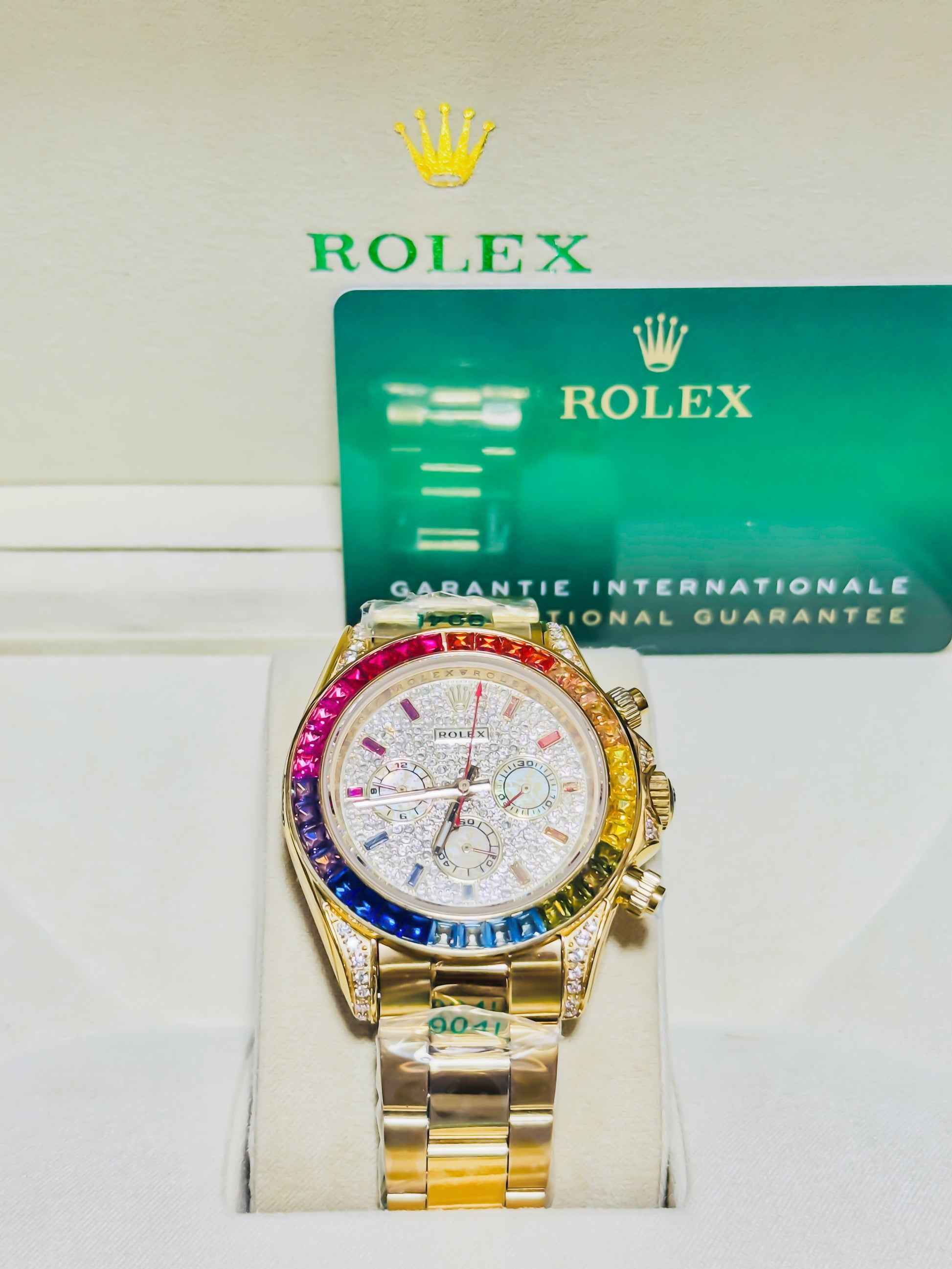 Rolex Rainbow Daytona - Gold Master Edition