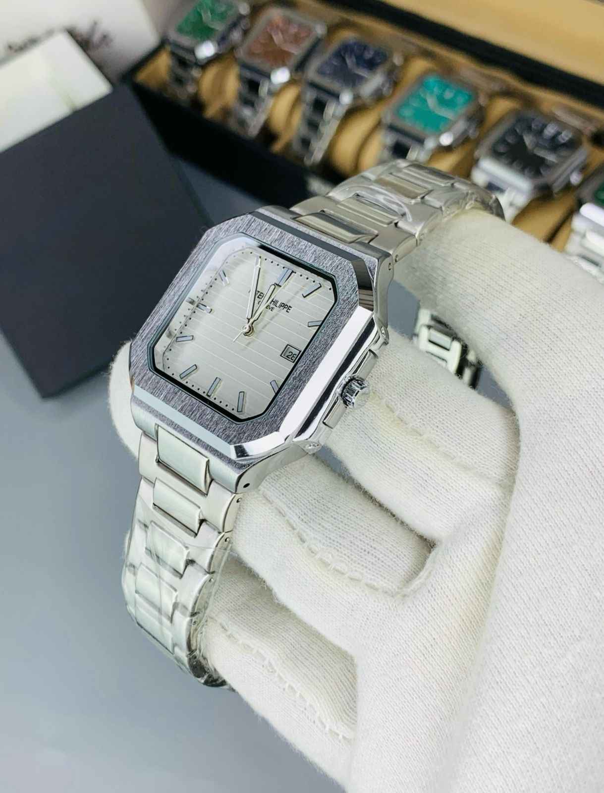 Patek Philippe Silver Cubitus