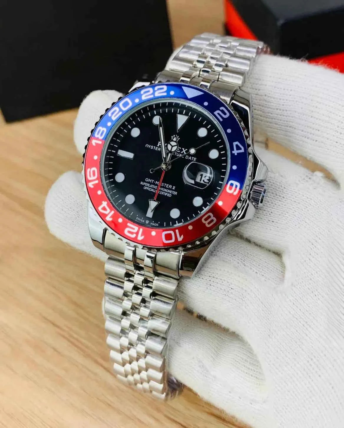 Rolex GMT Dual Red-Blue