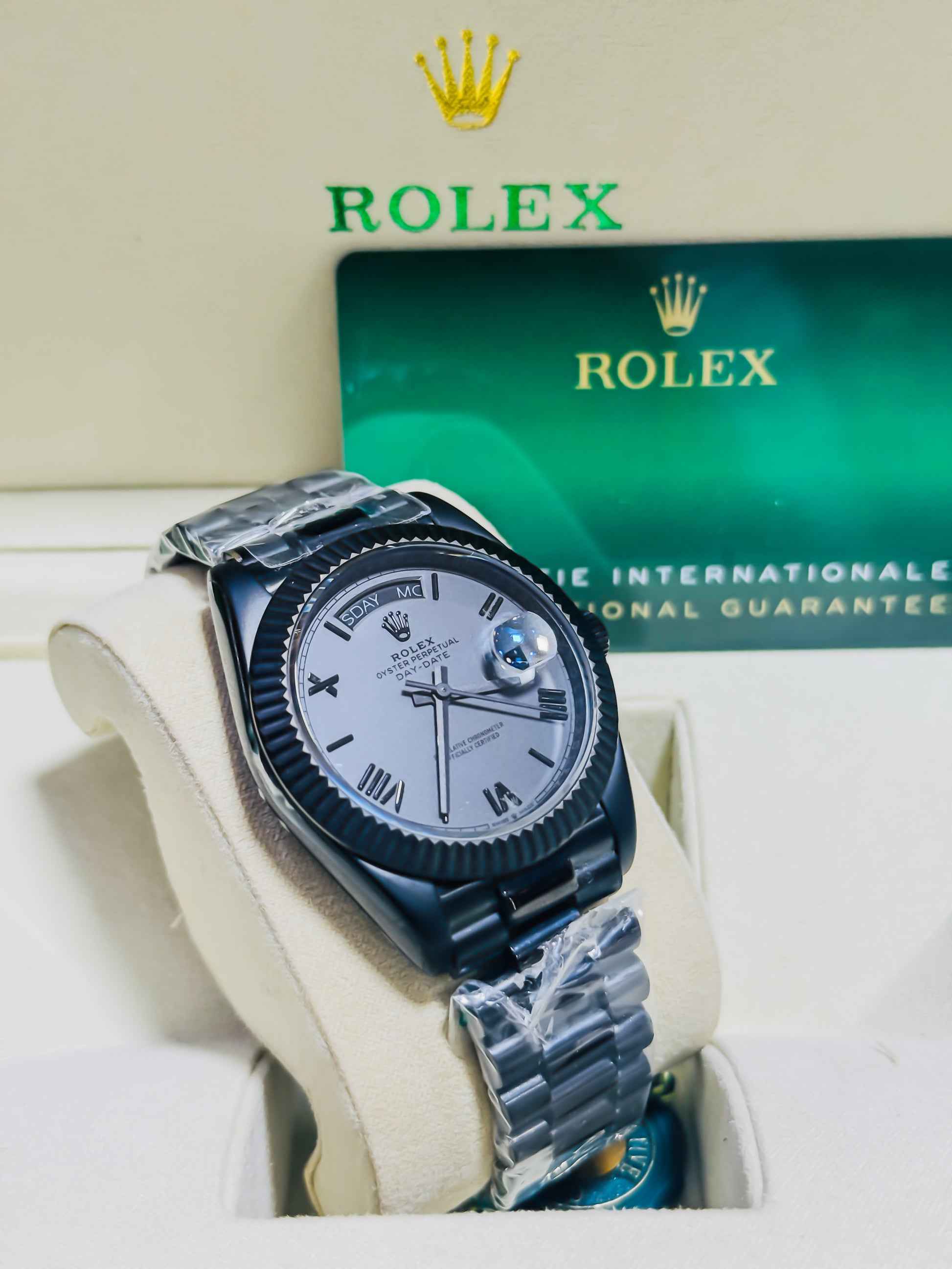 Rolex Black Day-Date | Premium Automatic Edition