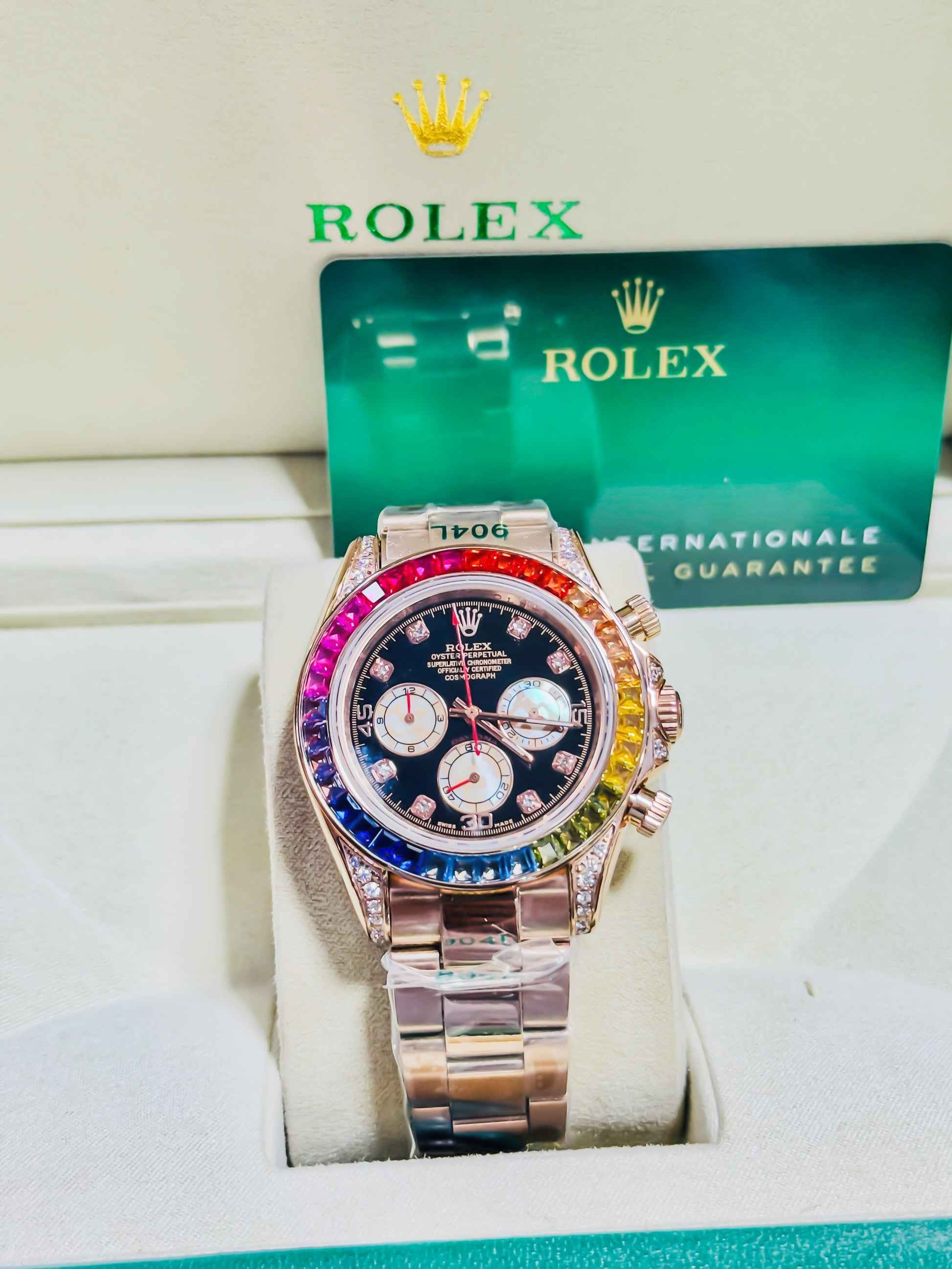 Rolex Rainbow Daytona - Chronograph Master Edition